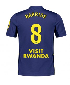 Günstige Atletico Madrid Pablo Barrios #8 Auswärtstrikot 2025-26 Kurzarm